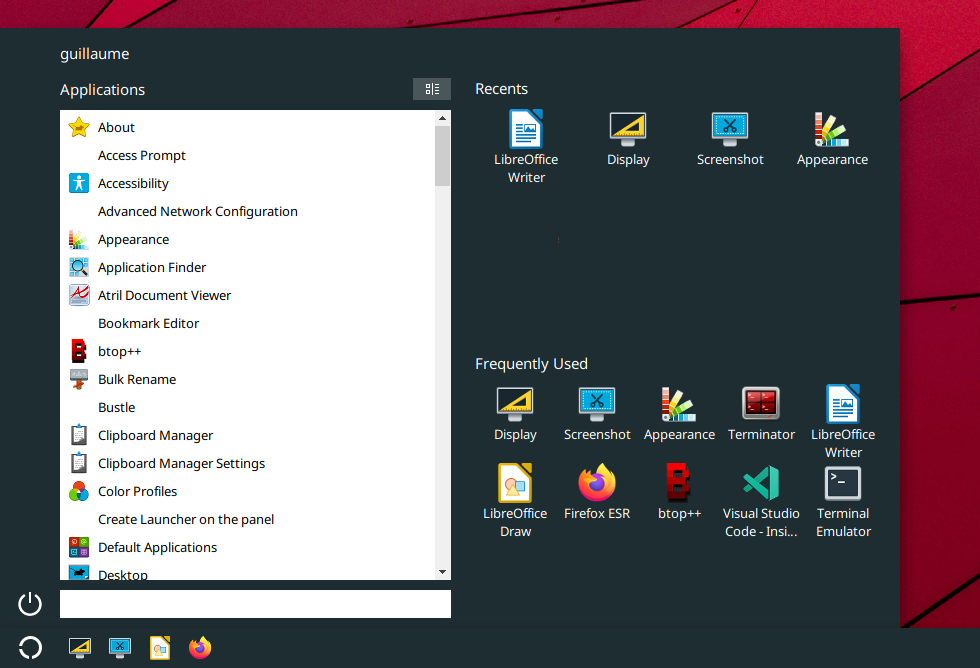 Taskbar